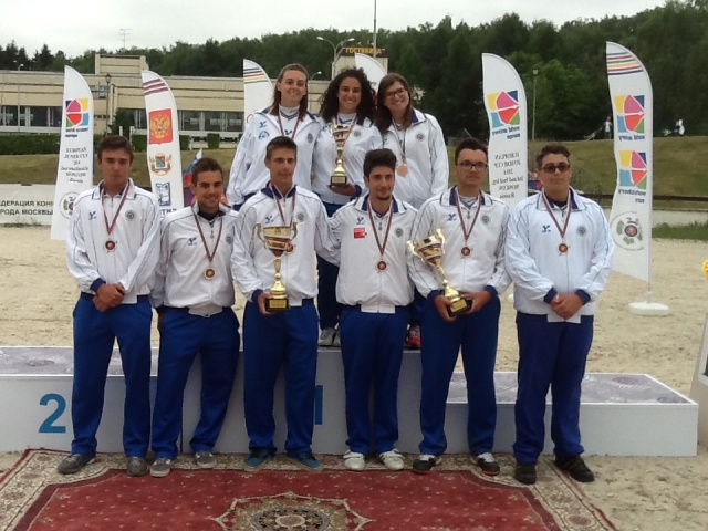 European Youth Cup: 2 ori e 1 bronzo a squadre